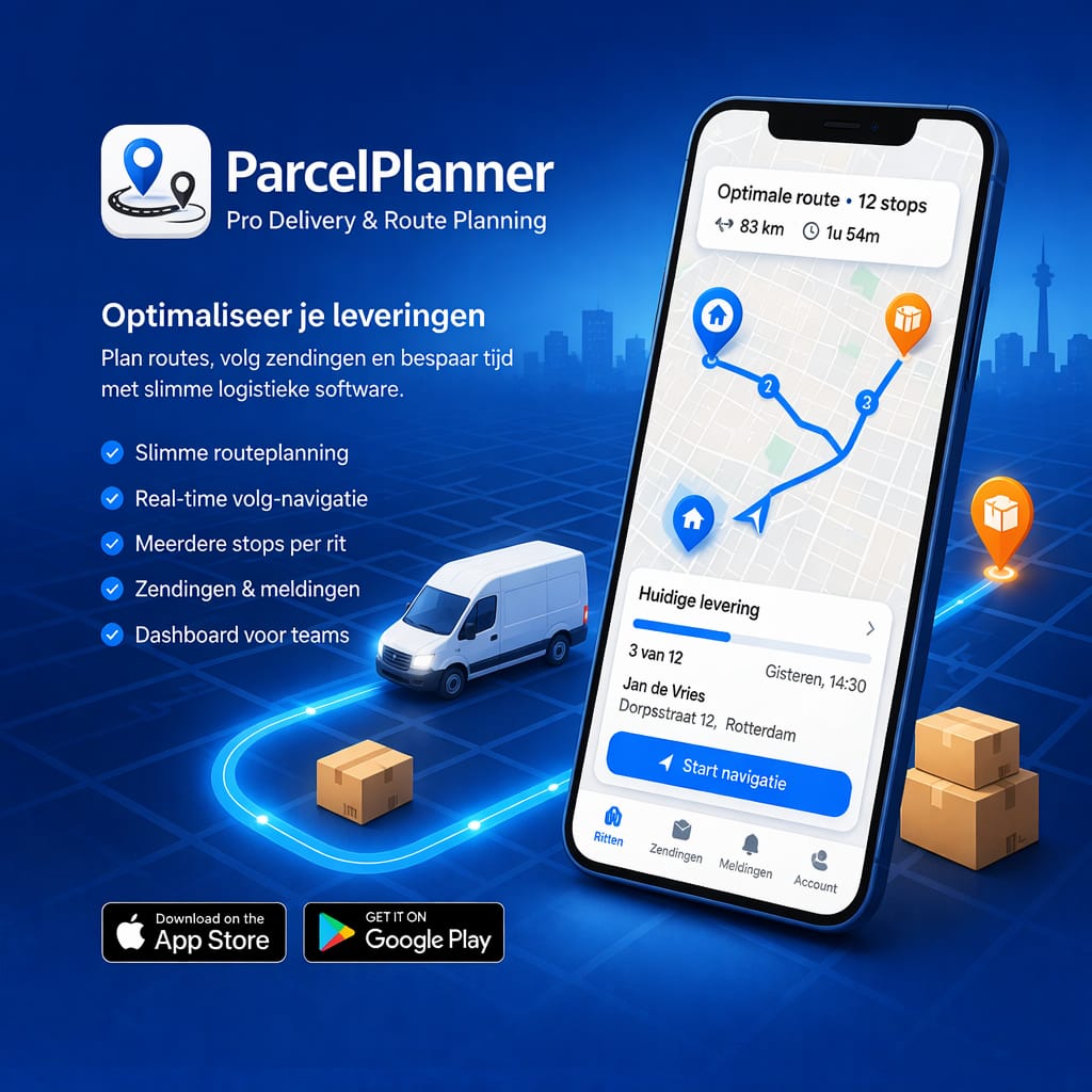 Waarom webshops vastlopen zonder slimme transportplanning